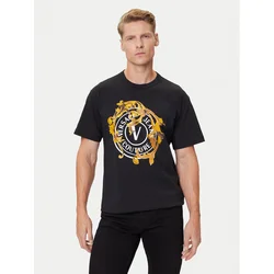 Versace Jeans Couture Majica rumena/črna/bela