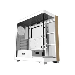 darkFlash Računalniško ohišje DARKFLASH DS900W brez ventilatorjev (belo)