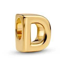 Pandora Pozlačena perla D Shine Moments 763950C00