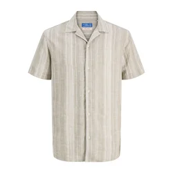 JACK & JONES Srajca Blusummer kaki / bela