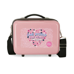 Roll road ABS beauty case orchid pink