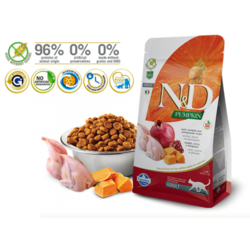 N&D Suva hrana Cat Pumpkin Quail&Pomegranate 300g
