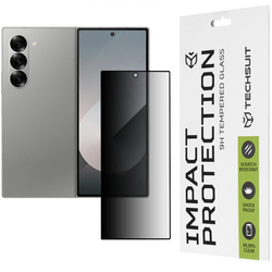 Techsuit zaštitno celoplošno staklo 111D za Samsung Galaxy Z Fold 6 - Crna KP33080