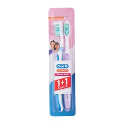 Oral B Delicate White 40 Meduim četkica za zube + 1 gratis