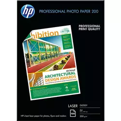 HP Professional Glossy Laser Photo Paper 200 gsm-100 listova - CG966A