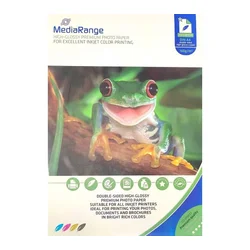 MEDIARANGE - 160GR DOUBLE SIDE HI GLOSSY A4 GERMANY FOTO-PAPIR INKJET 50 KOM/MRINK108