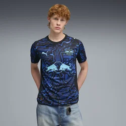 PUMA RB Leipzig Special Edition Jersey Men, Clothing, Black/Bluemazing, S