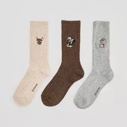 Duge čarape paket od 3 komada Bambi