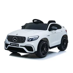 Mercedes GLC 63 - Beli Dečiji automobil na akumulator
