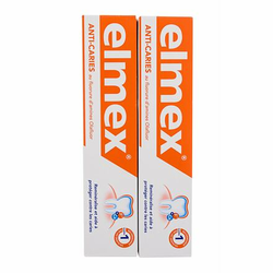 Elmex Anti-Caries darovni set zubna pasta Anti-Caries 2 x 75 ml