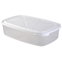 Plastična posuda Frigo Linea 2l, Bela