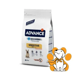 Advance Sensitive Mini, od 1kg do 10kg, 1.5kg, Losos & Pirinač, Za osetljive pse