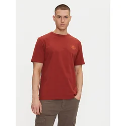 Timberland Majica TB0A6DPD Rdeča Regular Fit