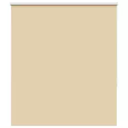 Rolo zavjesa Blackout Bež 130x130 cm Širina tkanine 126,6 cm