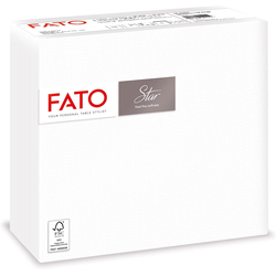 FATO STAR Salvete 38x38cm, Paket 30x40 komada, Bele