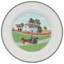 Villeroy & Boch Plitek krožnik iz kolekcije DESIGN NAIF Farmer