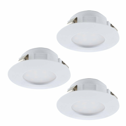 Eglo 95821-SET 3xLED kupatilsko ugradno svetlo PINEDA LED/4,9W/230V IP44