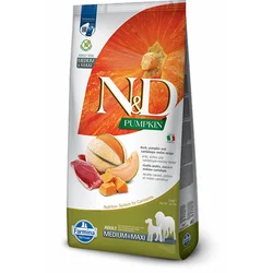 N&D Suva hrana za pse Pumpkin Duck&Cantaloupe Medium&Maxi, 12kg