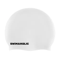 Swimaholic classic cap junior white