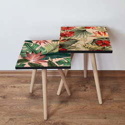 HANAH HOME Set 2 stočića 2Shp521 Multicolor