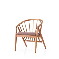 Hanah Home Trpezarijska stolica Ava 4503, 60x77x54,5 cm, Braon