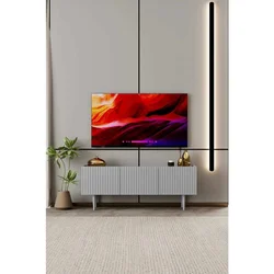 Hanah Home TV komoda Capella 140, 140 cm, svetlosiva