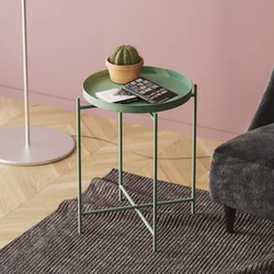 Hanah Home Klub sto 46x56x46cm Zeleni