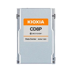 Kioxia CD8P-R 3,84 TB SSD za strežnik/delovno postajo PCIe 4.0 x4, NVMe 2.0