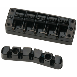 Warwick 2-Piece 3D Bridge & Tailpiece 5-String Black