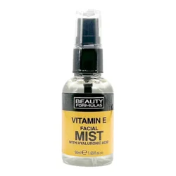 Beauty Formulas - VITAMIN E & HYALURONIC - Sprej za lice 50ml