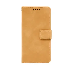 Futrola Leather Lux Flip za Samsung S25, Bež