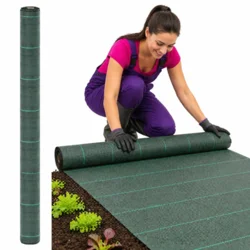 Vidaxl Membrana proti plevelu zelena 1,5x10 m PP