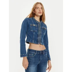 Liu Jo Jeans jakna UF4120 D4448 Modra Regular Fit