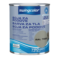 SWINGCOLOR boja za podove 2u1 boja betona, 750 ml