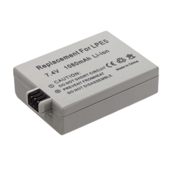 baterija LP-E5 za Canon EOS-450D / EOS-500D / EOS-1000D, 1080 mAh