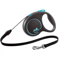 Flexi Black Design S Cord 5m sajlasti povodac za pse