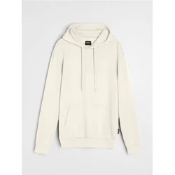 Sinsay - Basic hoodie - krem