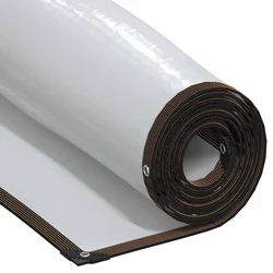 Prozirna cerada s ušicama za vezice 1x4 m polietilen