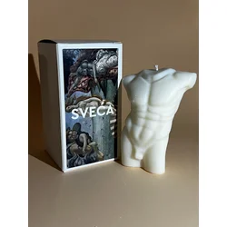Sveća Male Body, Bela