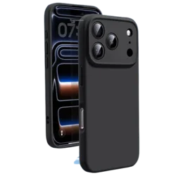 Divi Maska za mobilni telefon Apple Iphone 17 Pro Max, Crna