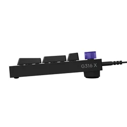 LOGITECH Logitech G316 X 98 Gaming Keyboard Black YU, USB