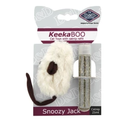 IGRAČA ZA MAČKE KEEKABOO SNOOZY JACK-8CM