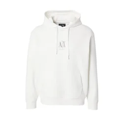 ARMANI EXCHANGE Majica rjava/off-bela