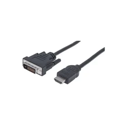 MANHATTAN Kabl 372510 HDMI/M - DVI-D/M 24+1/3m
