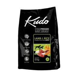 Kudo Low Grain hrana za pse - Lamb & Rice Medium & Maxi ADULT 3kg