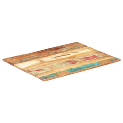 Pravokutna stolna ploča 70 x 80 cm 15 - 16 mm obnovljeno drvo