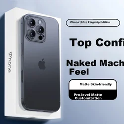 Mofei Maska za mobilni telefon iPhone 16 Pro Max / iPhone 16 Pro, Crna