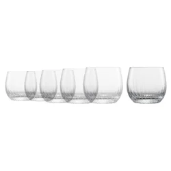 6-piece whisky glass set, crystalline glass, 400ml, Melody - Schott