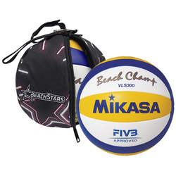 Žoga Mikasa WPV Beachstar Bundle - Ballbag VLS300