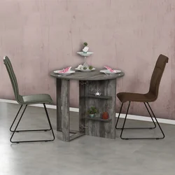 Hanah Home Sklopivi sto Middle 90x77x45cm Hrast